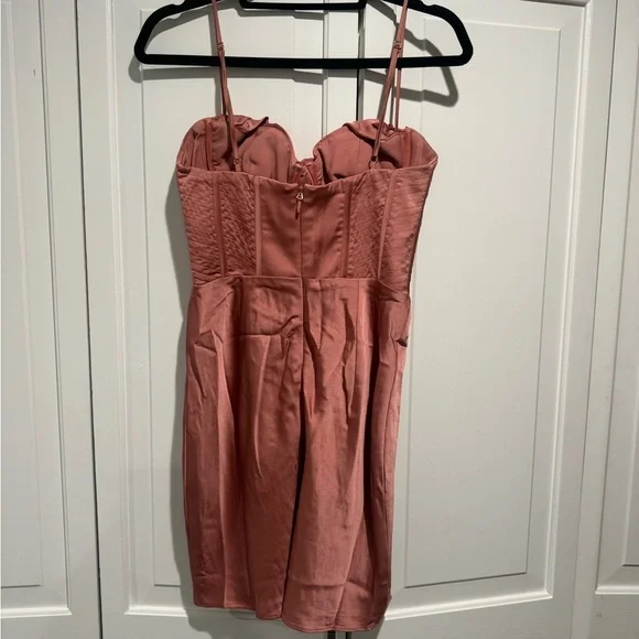 House of CB Myrna Dress Rose M - Picture 8 of 11